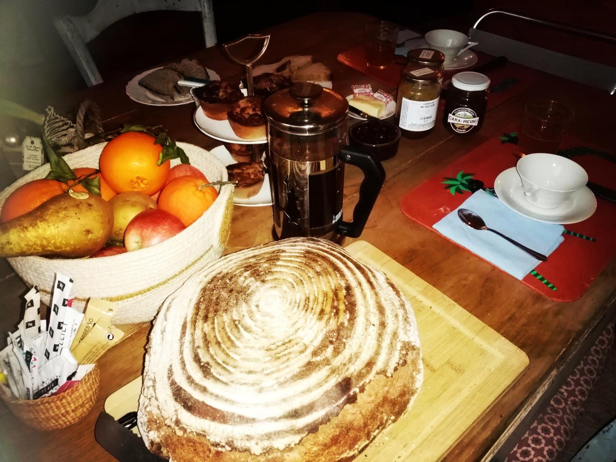 La Campagne Au Bord De La Mer, Chambre Chez L'Habitant Champeaux Kültér fotó